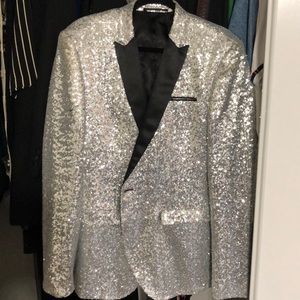 Sequin ASOS blazer